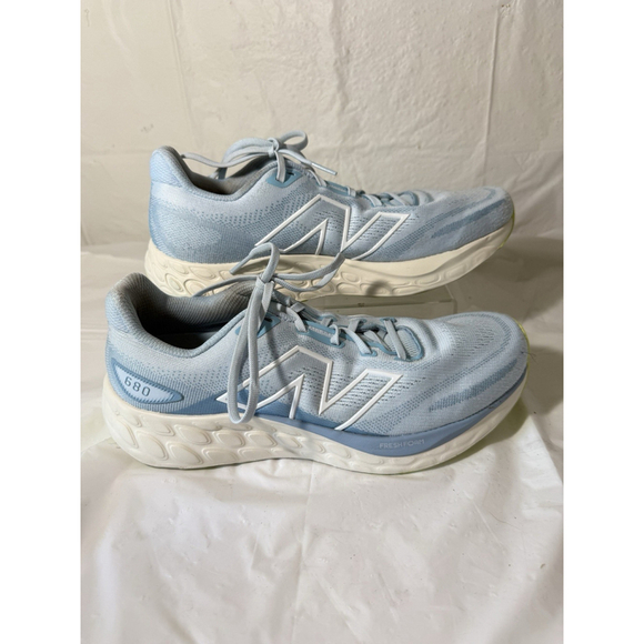 New Balance Quarry Blue Sea Salt Fresh Foam 680 v8 Running Shoes Size 10 - Picture 7 of 16